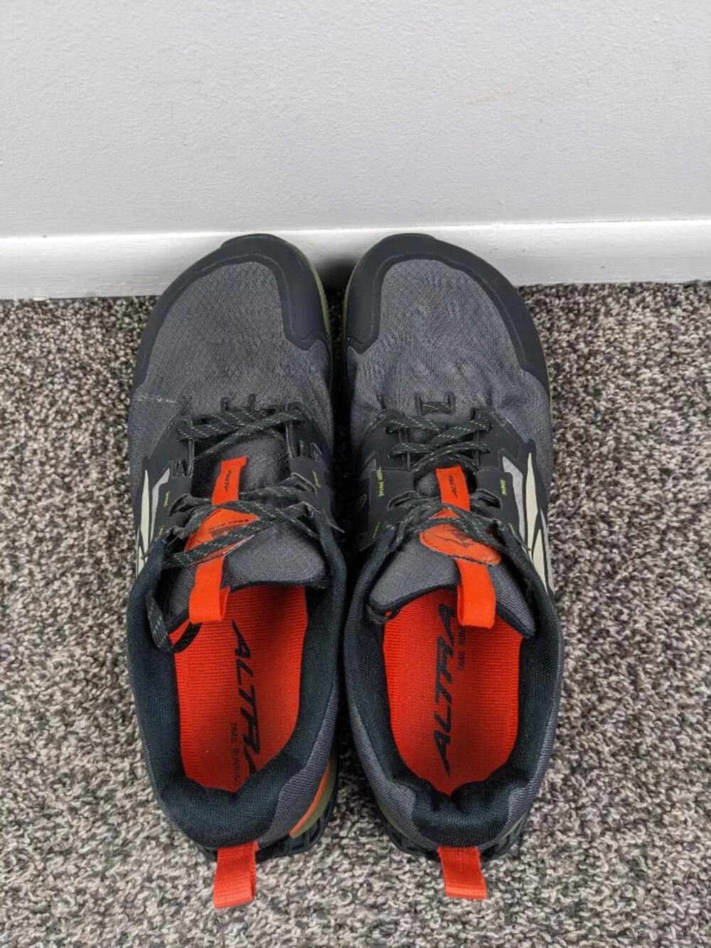 Altra Lone Peak 7 Trail Running Shoes Black Gray Mens Size 12.5 - Picture 6 of 8